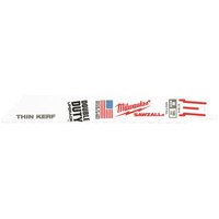 Milwaukee Heavy Duty Demolition Reciprocating Sabre Saw Blades 150mm Pack of 50