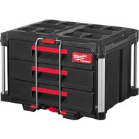 Milwaukee Packout 3 Drawer Tool Box 560mm 410mm 360mm