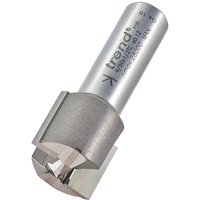 Trend Professional Two Flute Straight Router Cutter 22mm 19mm 1/2" Trend Professional Two Flute Straight Router Cutter 22mm 19mm 1/2"