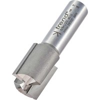 Trend Professional Two Flute Straight Router Cutter 20mm 25mm 1/2" Trend Professional Two Flute Straight Router Cutter 20mm 25mm 1/2"
