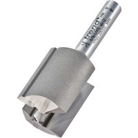 Trend Professional Two Flute Straight Router Cutter 20mm 25mm 1/4" Trend Professional Two Flute Straight Router Cutter 20mm 25mm 1/4"