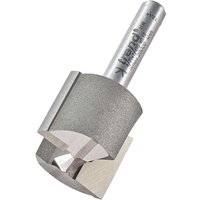 Trend Professional Two Flute Straight Router Cutter 23mm 19mm 1/4" Trend Professional Two Flute Straight Router Cutter 23mm 19mm 1/4"