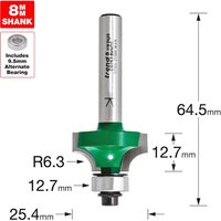 Trend CRAFTPRO Round Over and Ovolo Router Cutter 25.4mm 12.7mm 8mm Trend CRAFTPRO Round Over and Ovolo Router Cutter 25.4mm 12.7mm 8mm