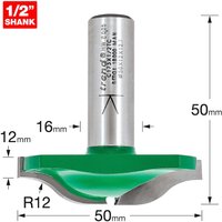 Trend CRAFTPRO Raised Panel Ogee Router Cutter