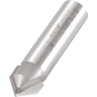 Trend Chamfer V Groove Router Cutter 12.7mm 6.5mm 1/2" Trend Chamfer V Groove Router Cutter 12.7mm 6.5mm 1/2"