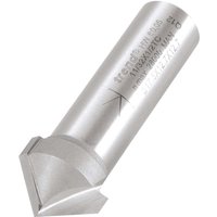 Trend Chamfer V Groove Router Cutter 16mm 8mm 1/2" Trend Chamfer V Groove Router Cutter 16mm 8mm 1/2"