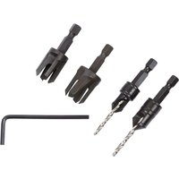 Trend Snappy 4 Piece Drill Countersink and Plug Cutter Set Trend Snappy 4 Piece Drill Countersink and Plug Cutter Set