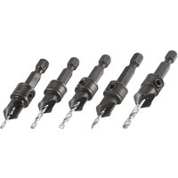 Trend 5 Piece Quick Release Countersink Set Trend 5 Piece Quick Release Countersink Set