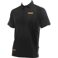 DeWalt Rutland Mens PWS Polo Shirt Black / Grey 2XL DeWalt Rutland Mens PWS Polo Shirt Black / Grey 2XL