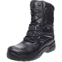 Apache COMBAT Non Metallic High Leg Safety Boots Black Size 7