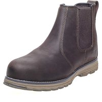 Apache Flyweight Dealer Water Resistant Safety Boots Brown Size 6