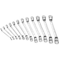Facom 55A.JE12 12 Piece Deep Offset Ring Spanner Set