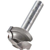Trend Ovolo Rounding Over Router Cutter 19mm 11mm 1/4" Trend Ovolo Rounding Over Router Cutter 19mm 11mm 1/4"