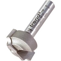 Trend Ovolo Rounding Over Router Cutter 18mm 10mm 1/4" Trend Ovolo Rounding Over Router Cutter 18mm 10mm 1/4"