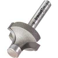Trend Pin Guided Round Over Router Cutter 26mm 14.3mm 1/4" Trend Pin Guided Round Over Router Cutter 26mm 14.3mm 1/4"