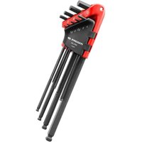 9 Piece Extra Long Ball End Hexagon Allen Key Set Metric