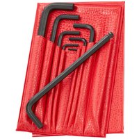 Facom 8 piece L Imperial Hex Key Set, Hex size 3/32 to 3/8 in