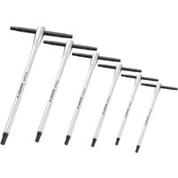 6 Piece Sliding T Handle Hexagon Allen Key Set Metric