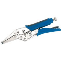 Draper Soft Grip Long Nose Self Grip Pliers 165mm Draper Soft Grip Long Nose Self Grip Pliers 165mm