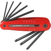 Facom 89A.JM8 8 Piece Folding Torx Key Set
