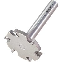 Trend Six Wing Trimmer Router Cutter 52.3mm 6.5mm 1/2" Trend Six Wing Trimmer Router Cutter 52.3mm 6.5mm 1/2"