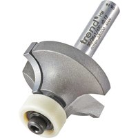 Trend Bull Nose Round Over Combination Router Cutter 27mm 12.5mm 1/4" Trend Bull Nose Round Over Combination Router Cutter 27mm 12.5mm 1/4"