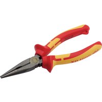 Draper XP1000 VDE Insulated Tethered Long Nose Pliers 160mm Draper XP1000 VDE Insulated Tethered Long Nose Pliers 160mm