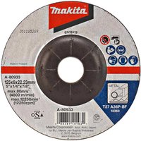 A27 Pro Metal Depressed Grinding Disc 125mm