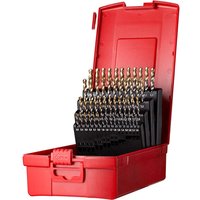 A095 No 202 51 Piece HSS TiN Coated 1mm 6mm 0.1mm Drill Set