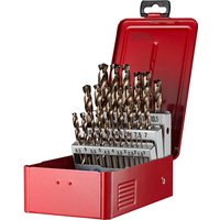 A295 225 25 Piece HSS E Cobalt Jobber Drill Set