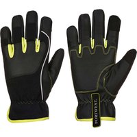 Portwest Pw3 Tradesman Glove 1 Pair BlackYellow Small Pack of 12