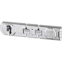 Abus 110 Series Universal Hasp and Staple Double Jointed 195mm Abus 110 Series Universal Hasp and Staple Double Jointed 195mm