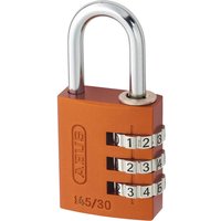 Abus - 46579 145/30 30mm Aluminium Combination Padlock Orange 46579 ABU14530ORA