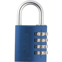 Abus 145 Series Aluminium Combination Padlock 40mm Blue Standard Abus 145 Series Aluminium Combination Padlock 40mm Blue Standard