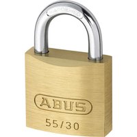Abus 55 Series Basic Brass Padlock 30mm Standard Abus 55 Series Basic Brass Padlock 30mm Standard