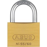 35086 55/60mm Brass Padlock Carded ABU5560C - Abus