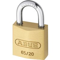 Abus 65 Series Compact Brass Padlock Keyed Alike 20mm Standard 6203 Abus 65 Series Compact Brass Padlock Keyed Alike 20mm Standard 6203