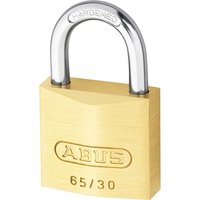 Abus 65 Series Compact Brass Padlock Keyed Alike 30mm Standard 301 Abus 65 Series Compact Brass Padlock Keyed Alike 30mm Standard 301