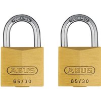 Abus 65 Series Compact Brass Padlock 30mm Standard Keyed Alike Abus 65 Series Compact Brass Padlock 30mm Standard Keyed Alike