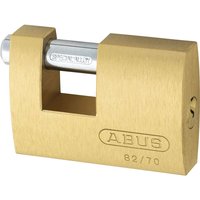 Abus 82 Series Monoblock Brass Shutter Padlock 70mm Standard Abus 82 Series Monoblock Brass Shutter Padlock 70mm Standard