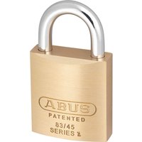 Abus 83 Series Brass Padlock 45mm Standard Abus 83 Series Brass Padlock 45mm Standard