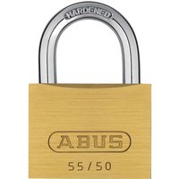 Abus 55 Series Basic Brass Padlock Keyed Alike 50mm Standard 5501 Abus 55 Series Basic Brass Padlock Keyed Alike 50mm Standard 5501