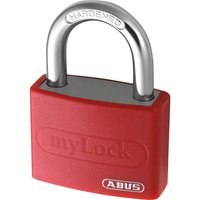Abus - 49940 T65AL/40mm My Lock Aluminium Padlock Red Keyed Alike 6401 ABUKA49940
