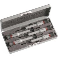 Micro Tech 5 Piece Slotted Phillips Screwdriver Set