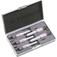 Facom AEFP.J1 Micro Tech 5 Piece Precision Phillips Screwdriver Set