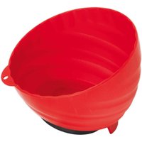 Sealey Red Magnetic Parts Collection Tray 150mm Sealey Red Magnetic Parts Collection Tray 150mm