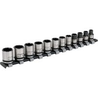 Sealey 12 Piece Black Series 3/8" Drive Lock On Hexagon Socket Set 3/8" Sealey 12 Piece Black Series 3/8" Drive Lock On Hexagon Socket Set 3/8"