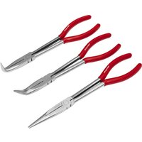 Sealey 3 Piece Needle Nose Plier Set Sealey 3 Piece Needle Nose Plier Set