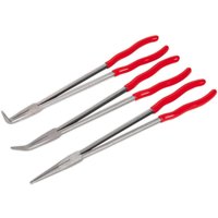 Sealey 3 Piece Long Reach Needle Nose Plier Set Sealey 3 Piece Long Reach Needle Nose Plier Set
