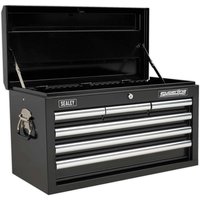 Sealey Superline Pro 6 Drawer Heavy Duty Tool Chest Black Sealey Superline Pro 6 Drawer Heavy Duty Tool Chest Black